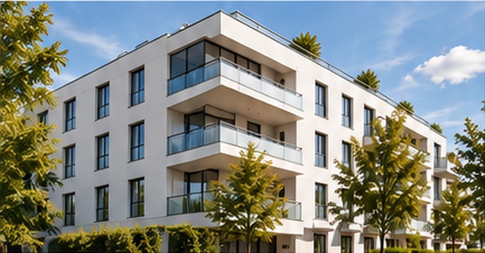 Immeuble résidentiel contemporain